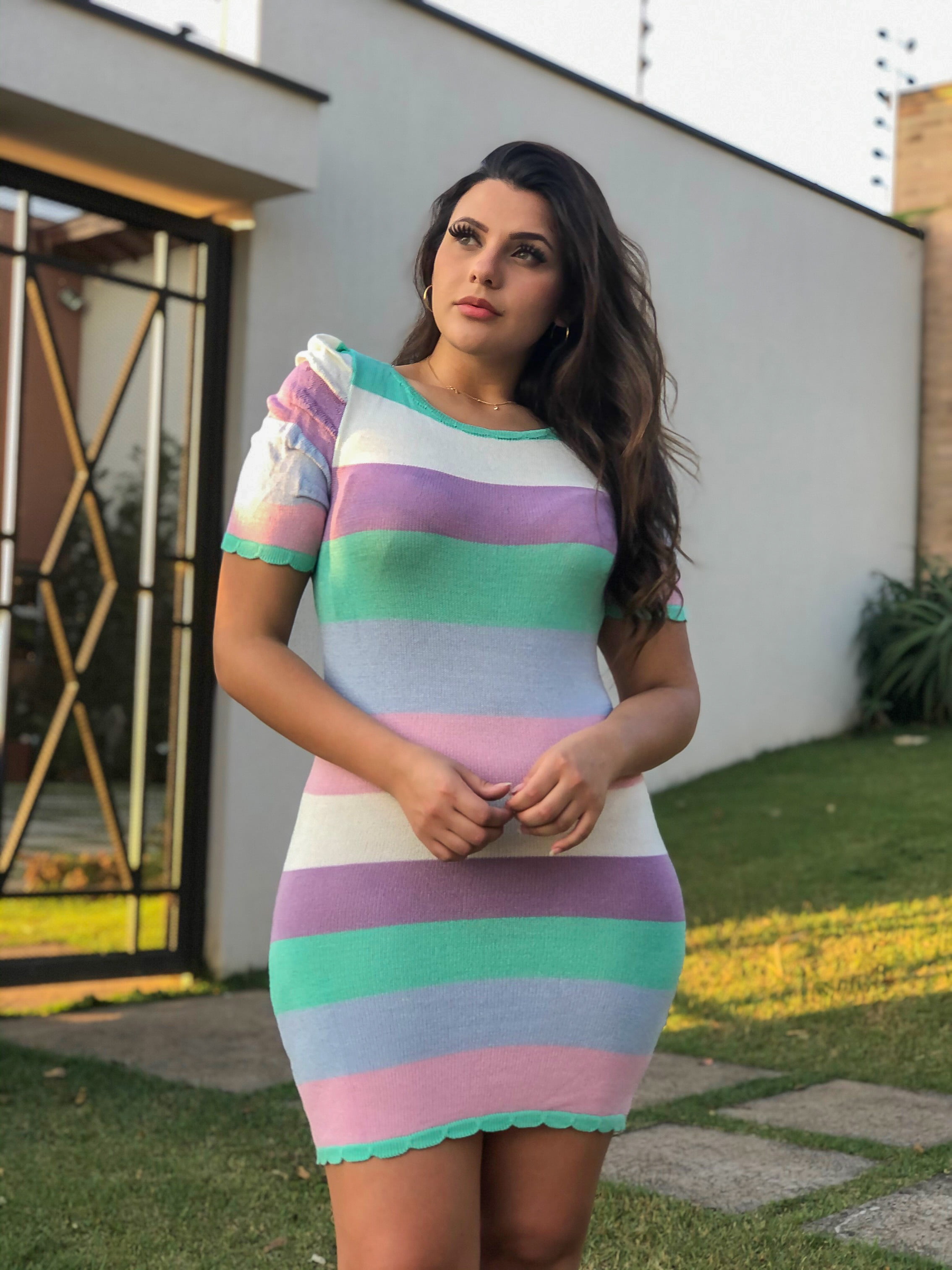 vestido nuvem